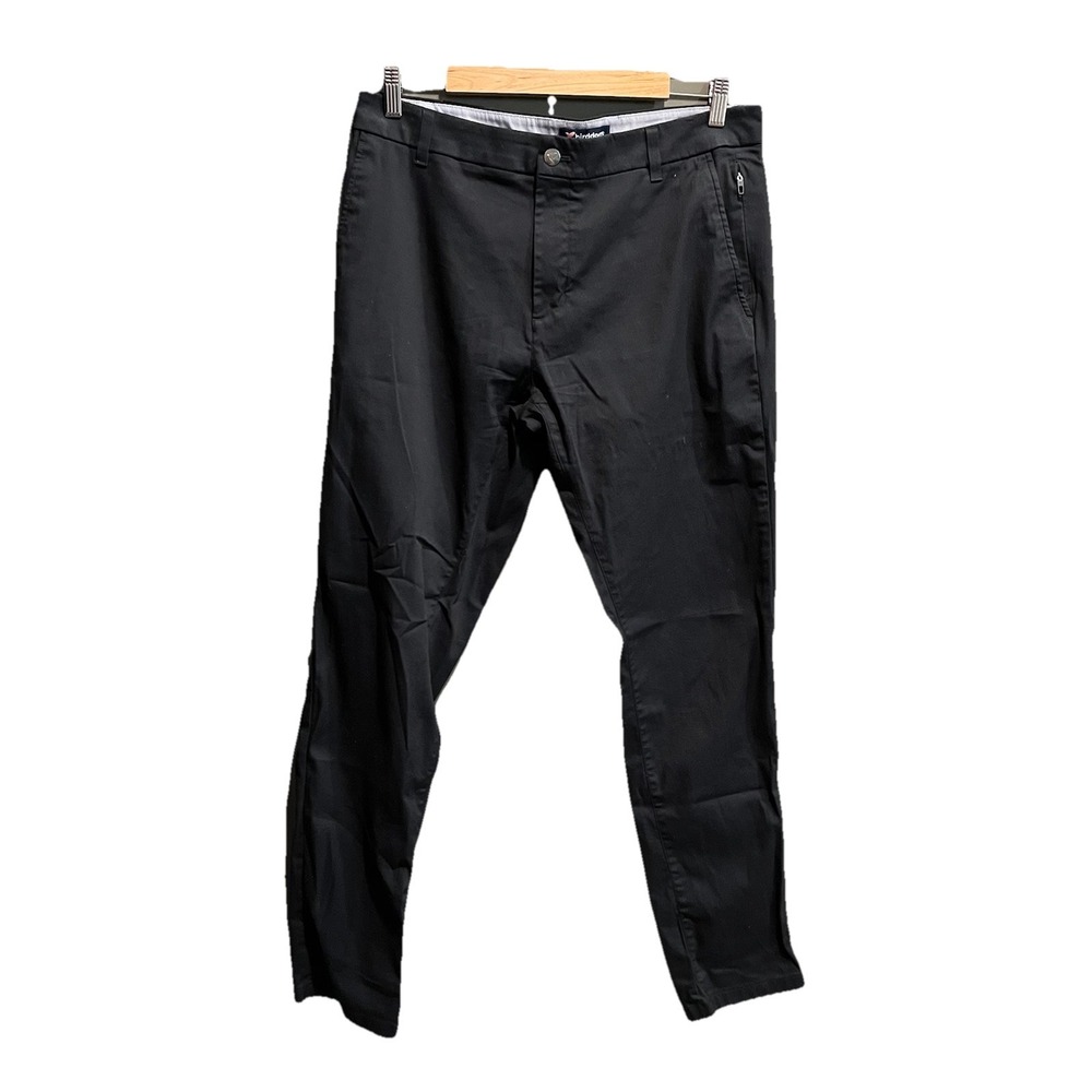 Birddogs Black Men's Chino Performance Golf Pants‎ Size 34 x 32